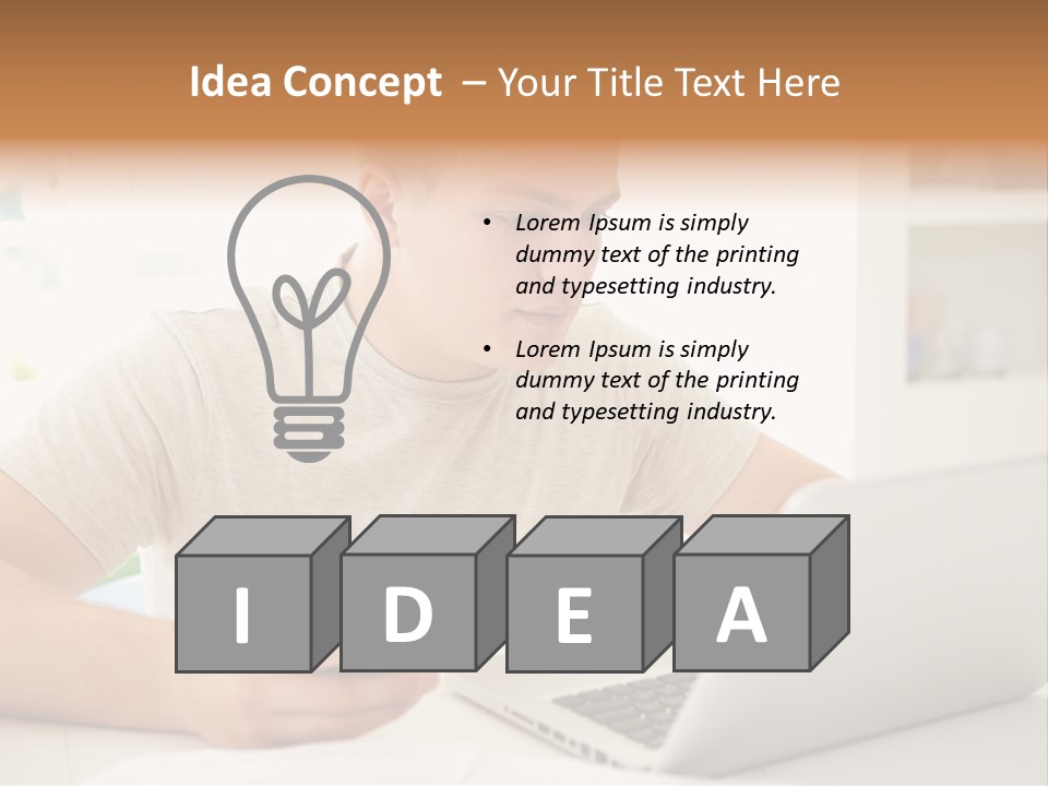 Temperature Equipment Power PowerPoint Template