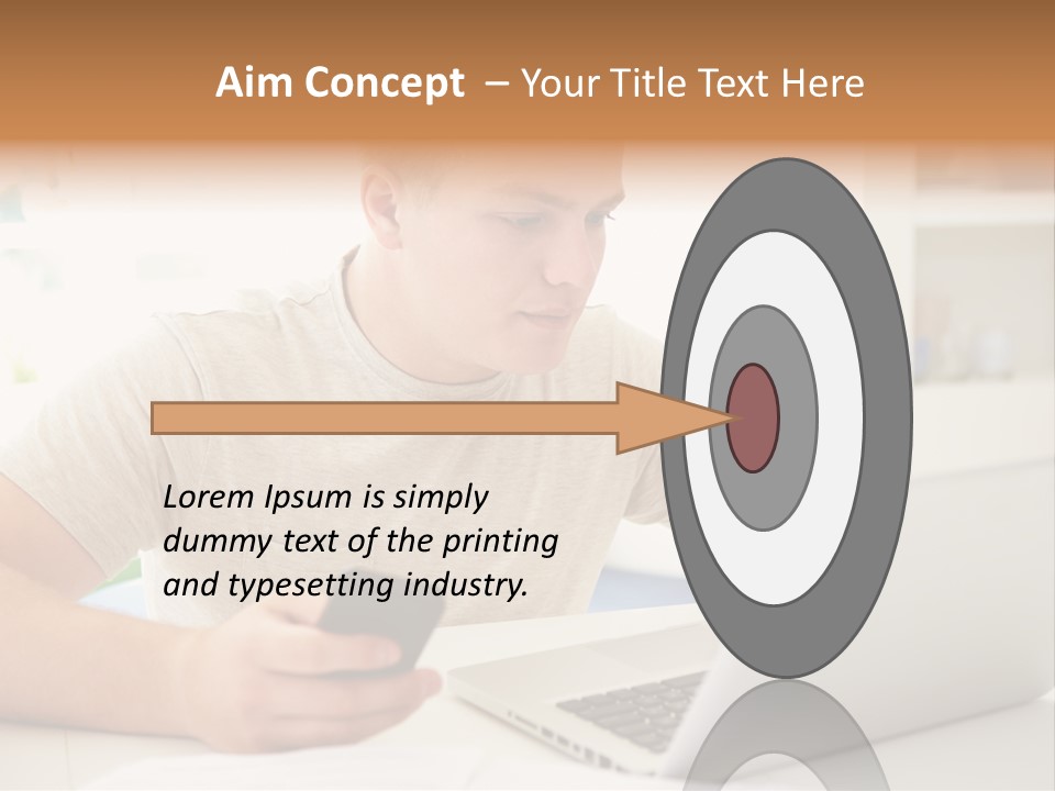 Temperature Equipment Power PowerPoint Template
