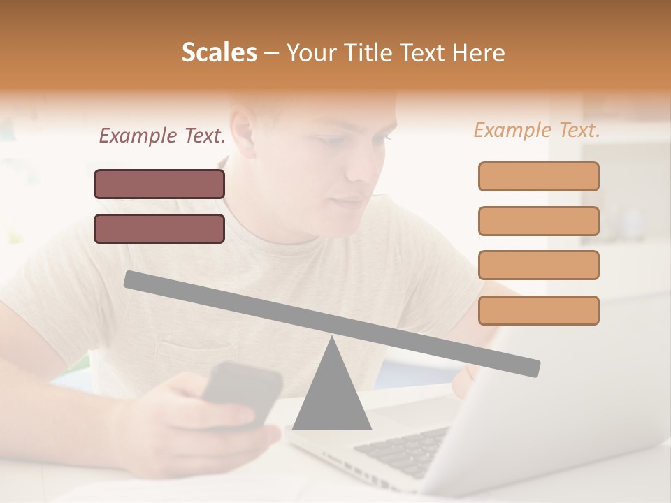 Temperature Equipment Power PowerPoint Template