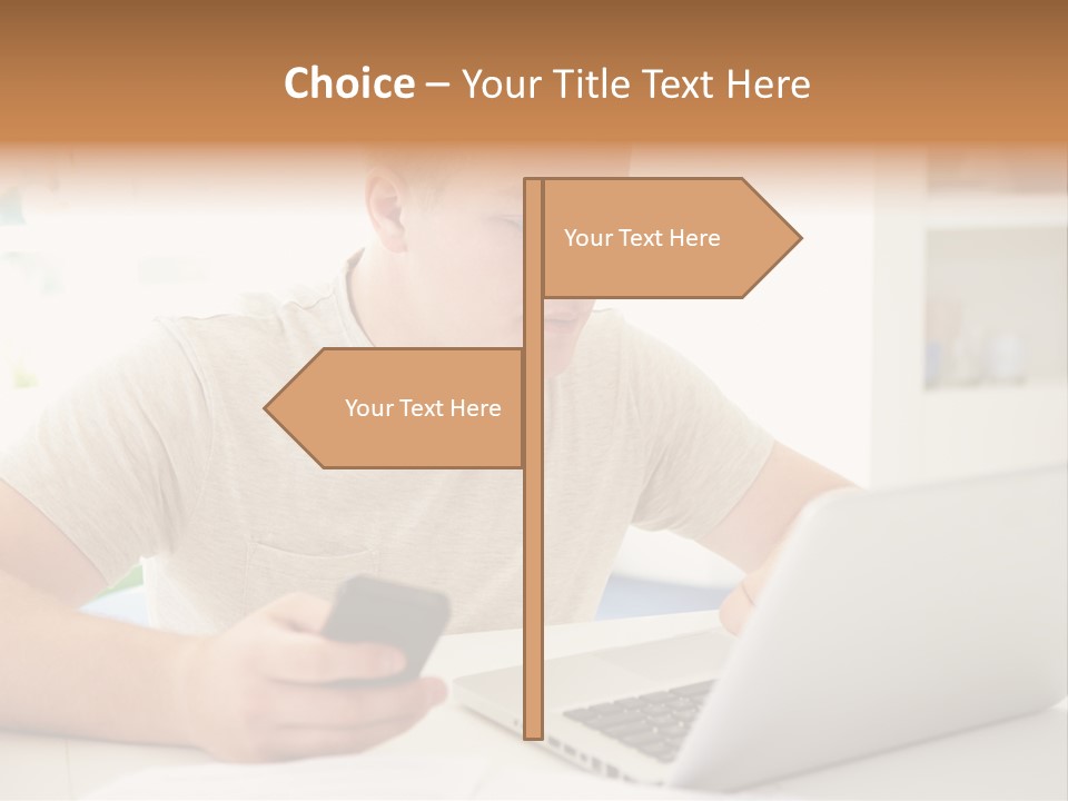 Temperature Equipment Power PowerPoint Template