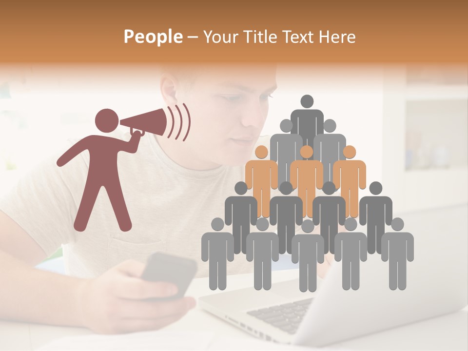 Temperature Equipment Power PowerPoint Template