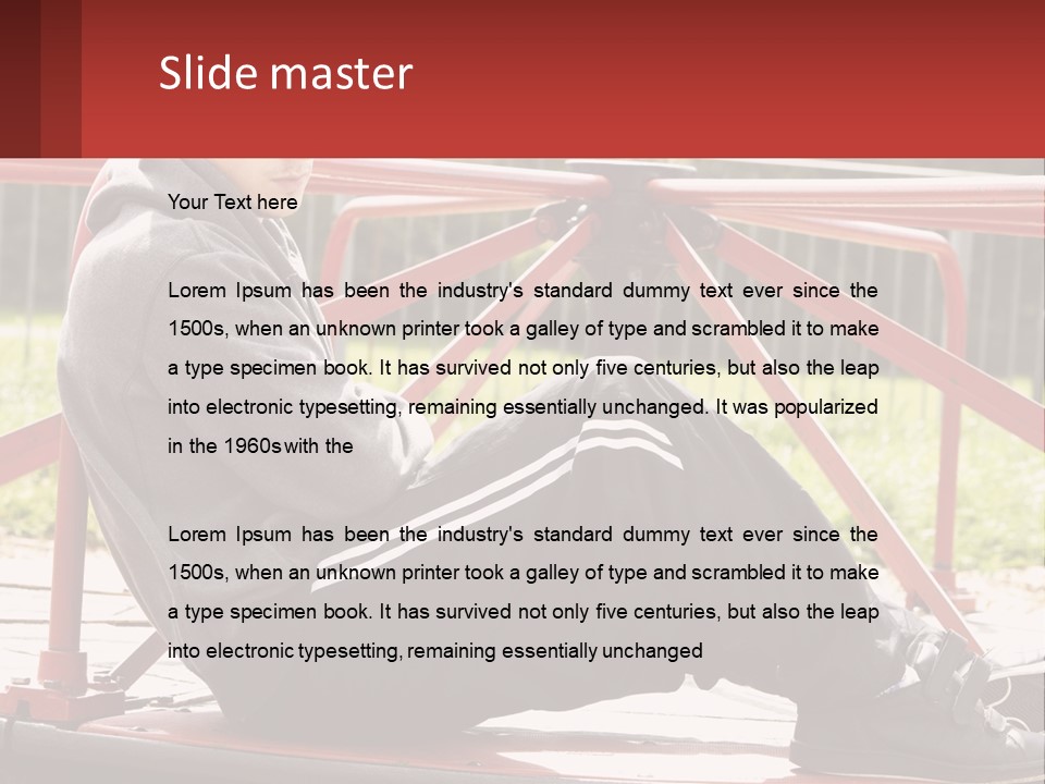 Electricity Equipment Technology PowerPoint Template