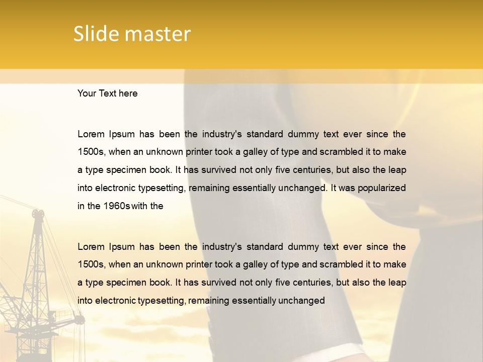 Conditioner Condition Technology PowerPoint Template