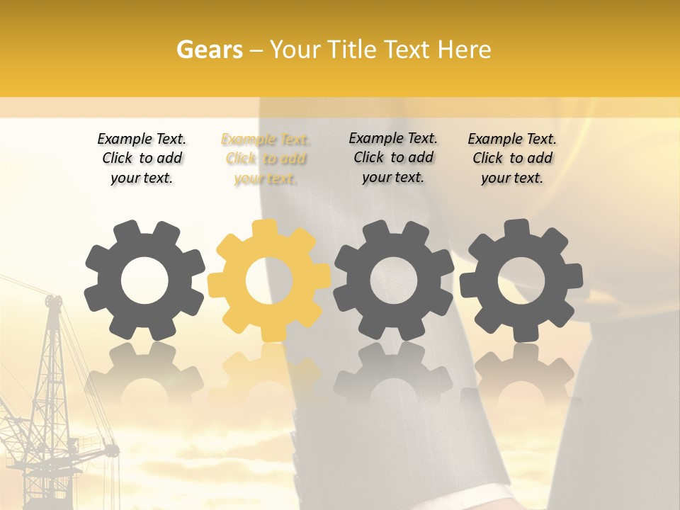 Conditioner Condition Technology PowerPoint Template