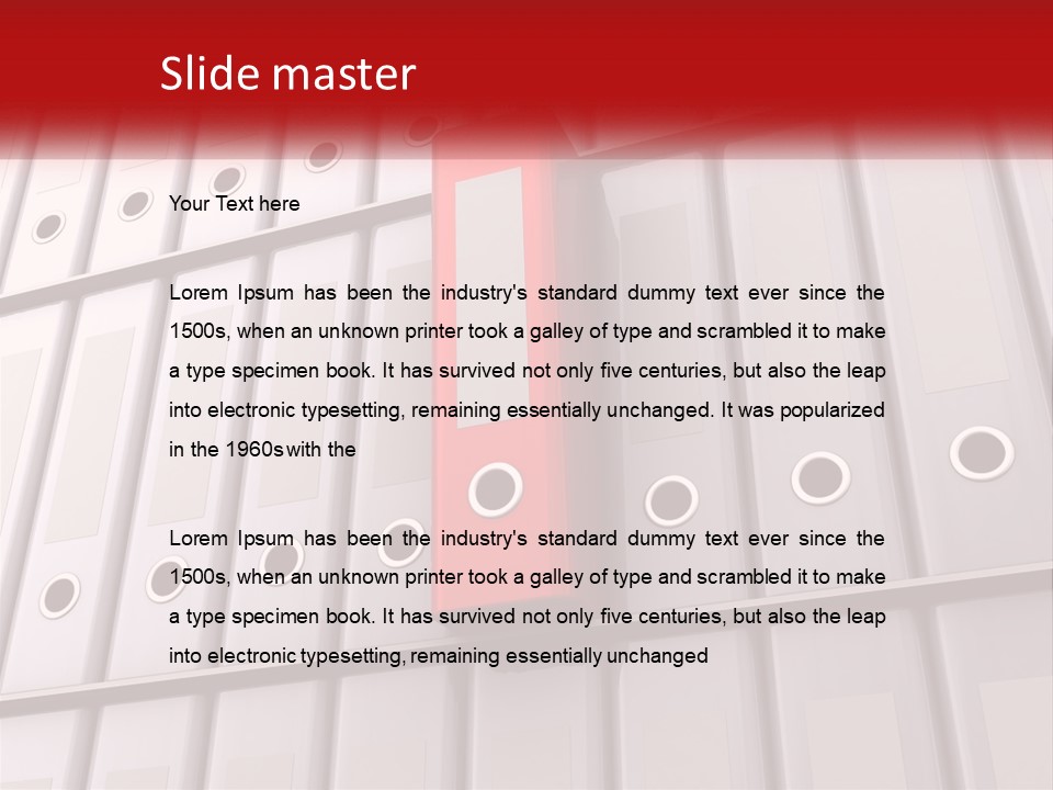 Technology Switch Power PowerPoint Template