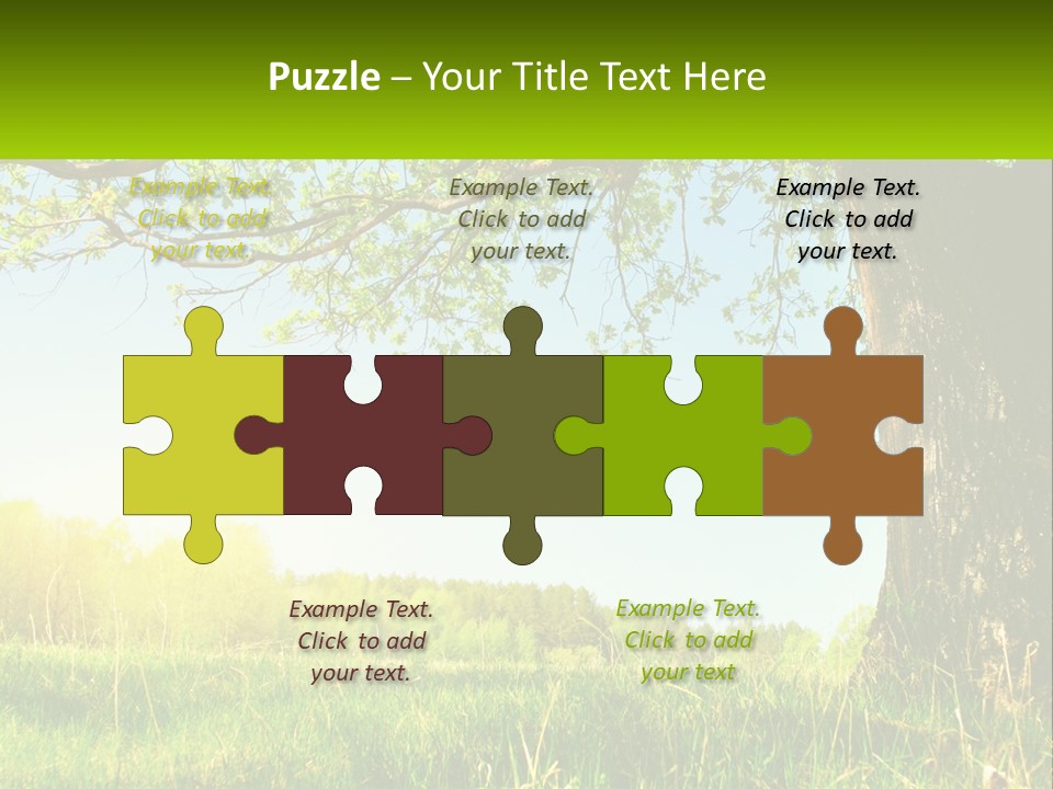 Electric Cool Unit PowerPoint Template