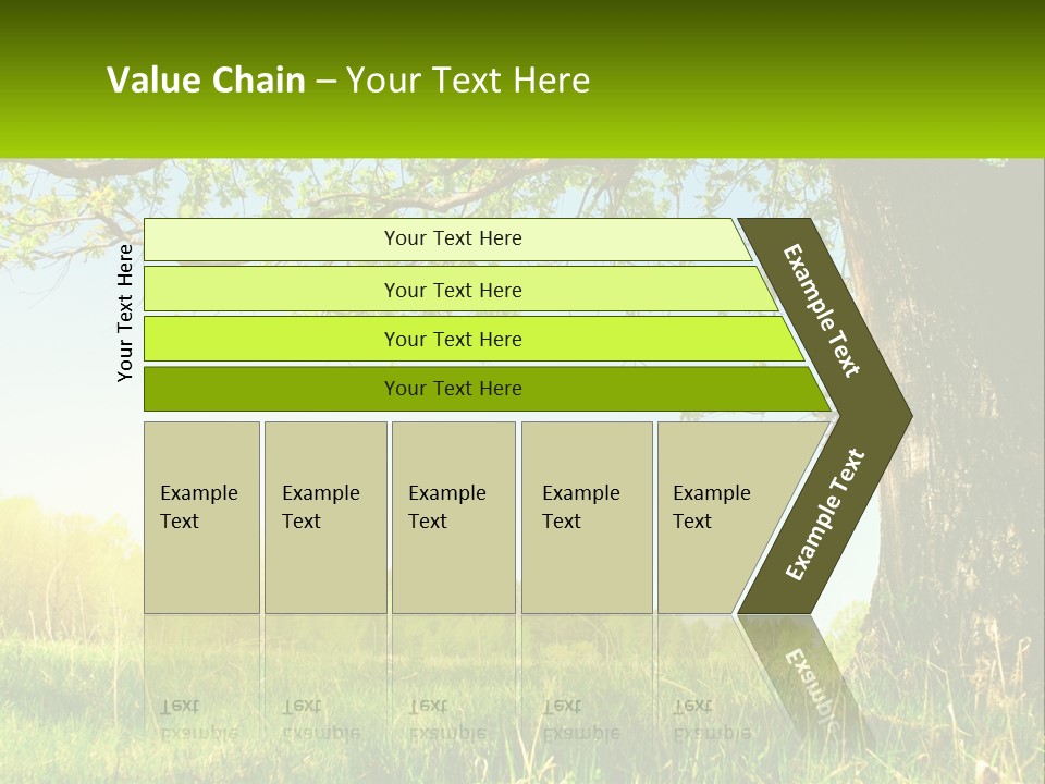Electric Cool Unit PowerPoint Template