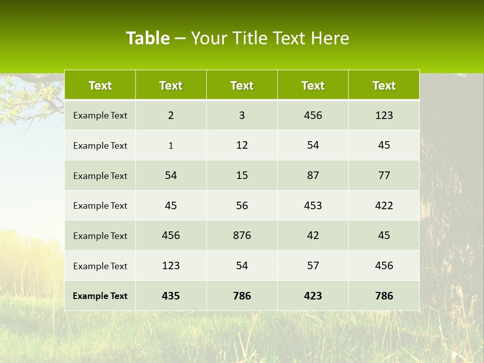 Electric Cool Unit PowerPoint Template