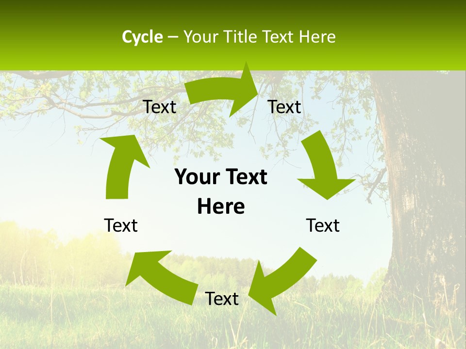 Electric Cool Unit PowerPoint Template
