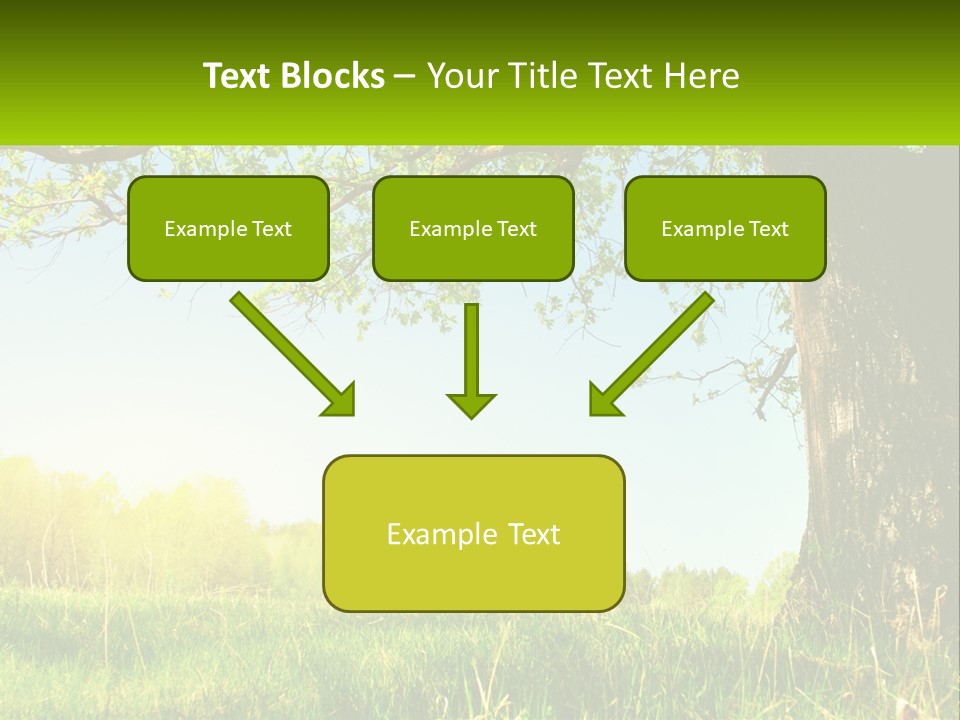 Electric Cool Unit PowerPoint Template
