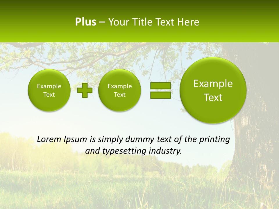 Electric Cool Unit PowerPoint Template
