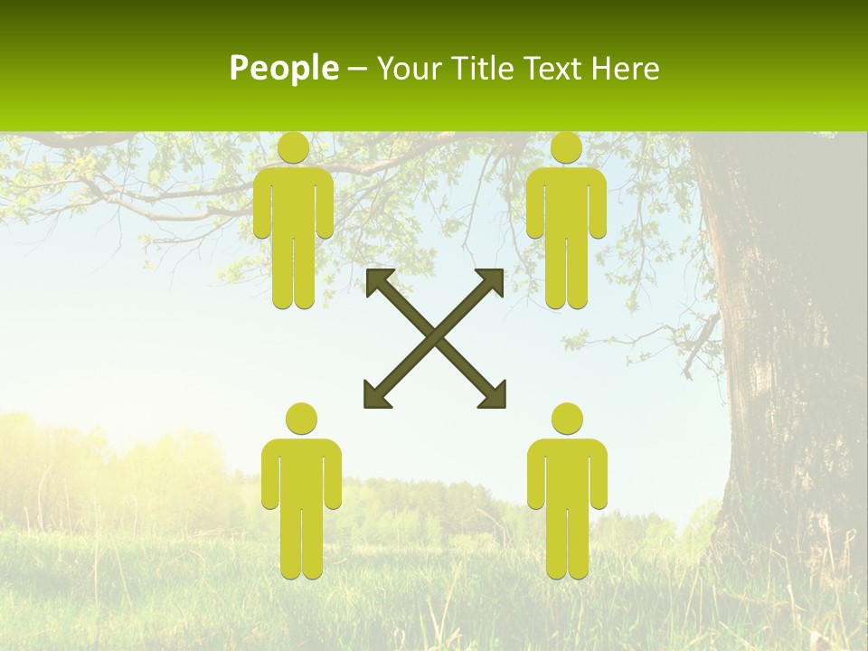 Electric Cool Unit PowerPoint Template