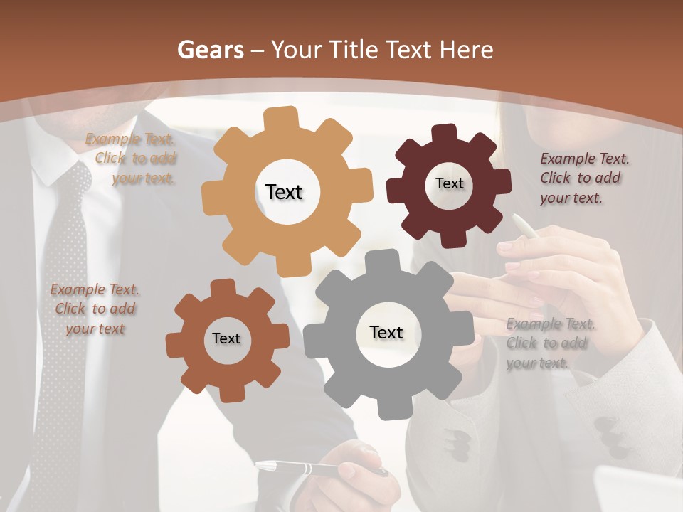 Conditioner White Climate PowerPoint Template