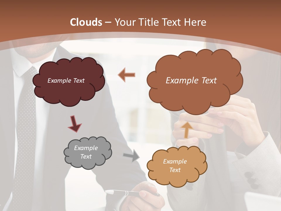 Conditioner White Climate PowerPoint Template