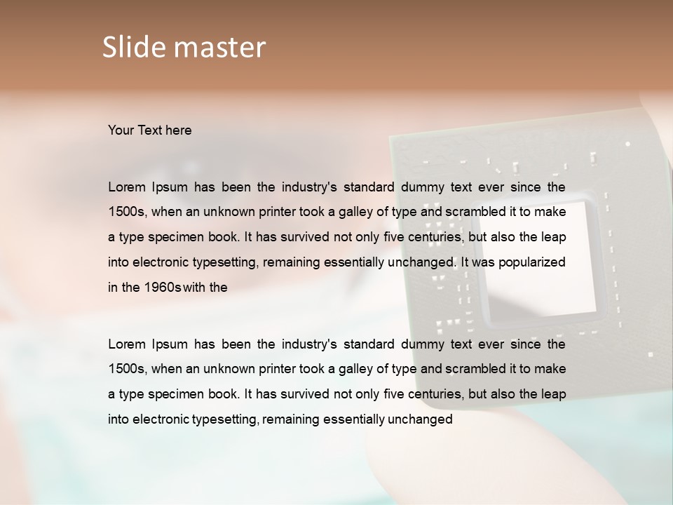 Unit Supply Cooling PowerPoint Template