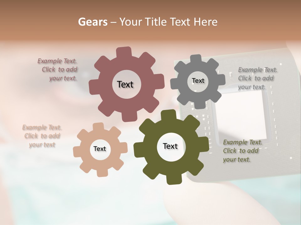 Unit Supply Cooling PowerPoint Template