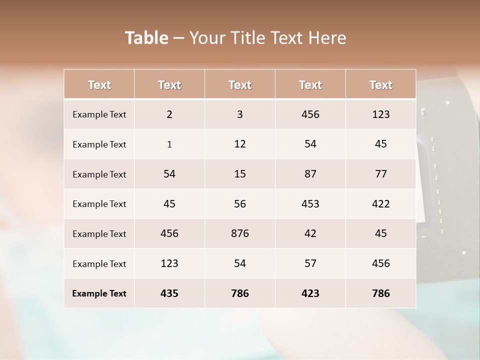 Unit Supply Cooling PowerPoint Template