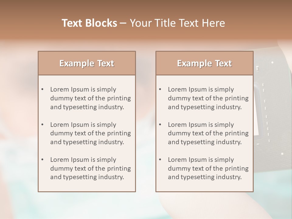Unit Supply Cooling PowerPoint Template