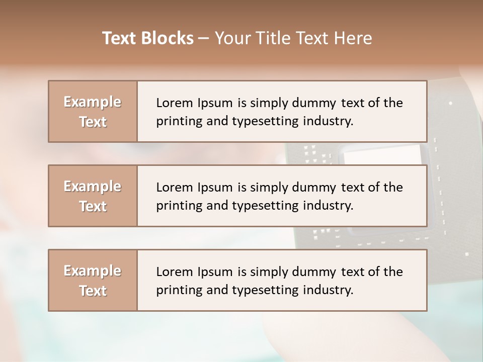 Unit Supply Cooling PowerPoint Template