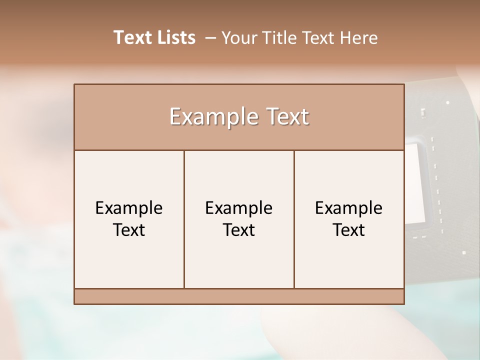 Unit Supply Cooling PowerPoint Template