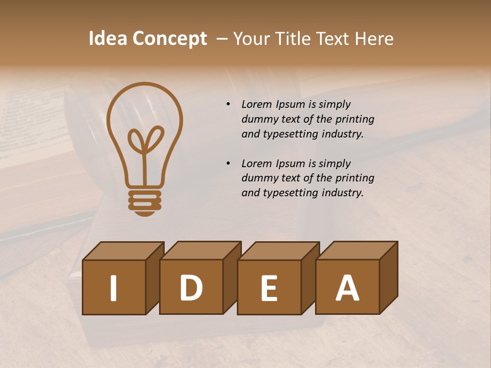 Unit Technology System PowerPoint Template