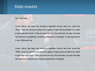 Temperature Cooling Heat PowerPoint Template