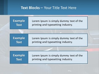Temperature Cooling Heat PowerPoint Template