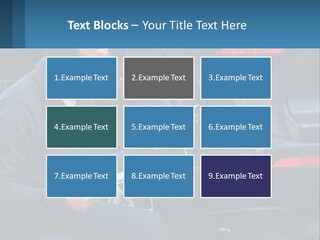 Temperature Cooling Heat PowerPoint Template