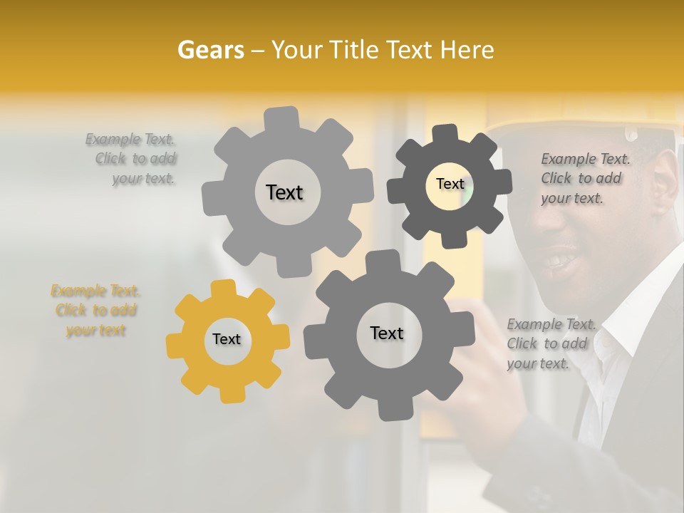 Cooling Climate Heat PowerPoint Template
