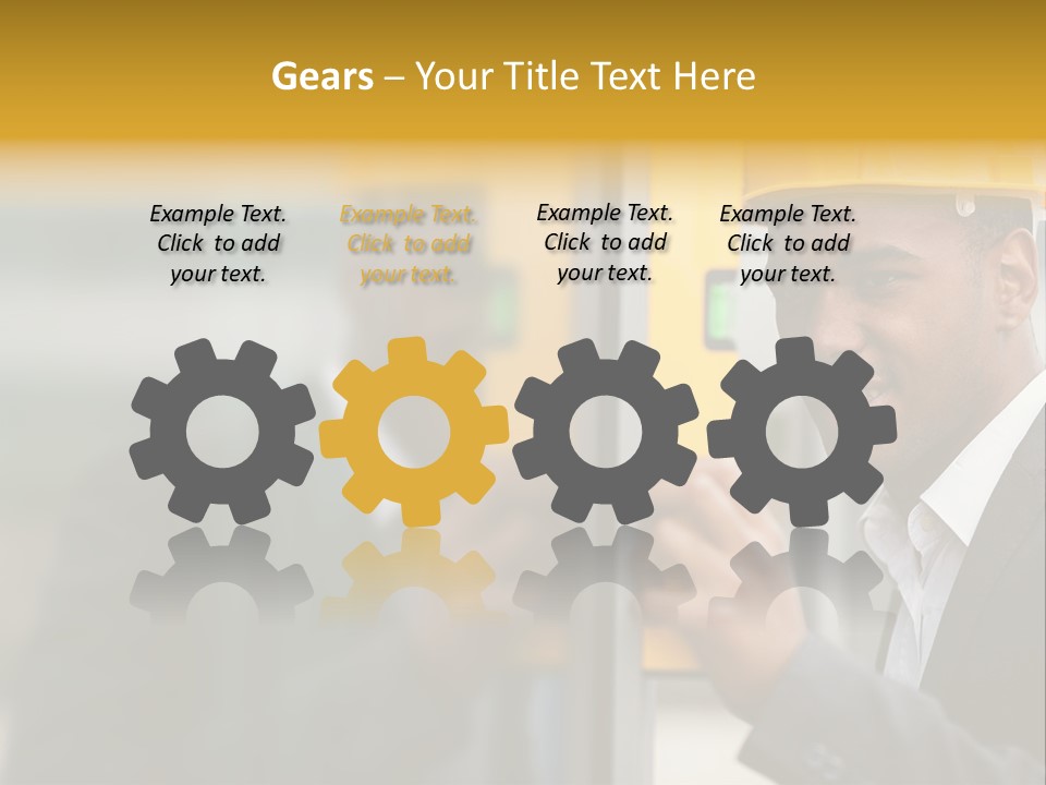 Cooling Climate Heat PowerPoint Template
