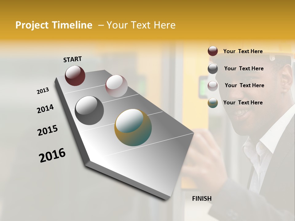 Cooling Climate Heat PowerPoint Template