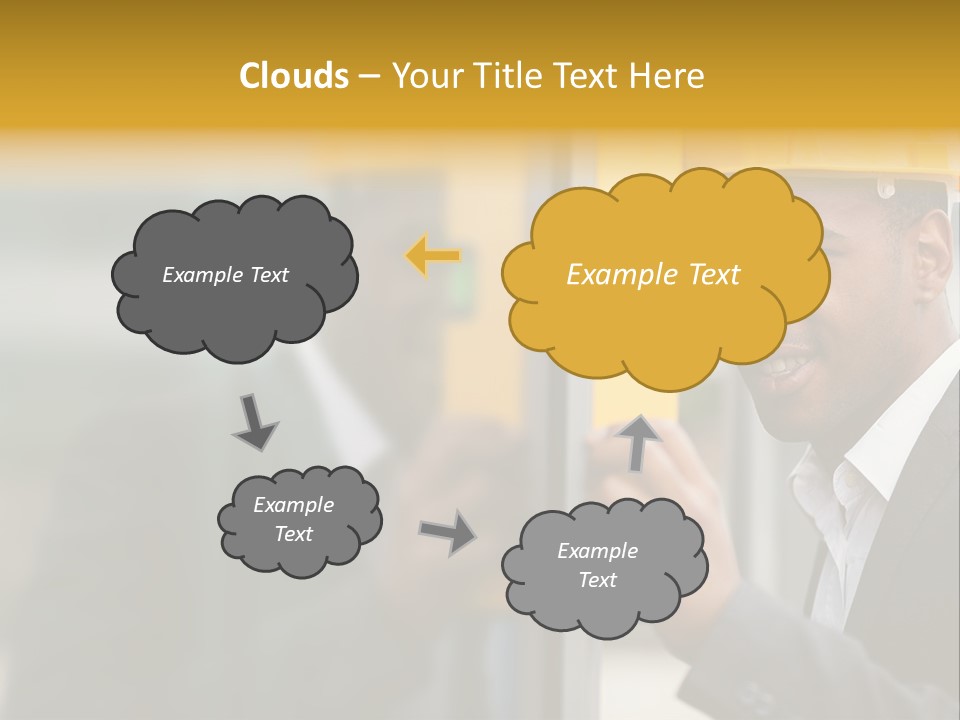 Cooling Climate Heat PowerPoint Template