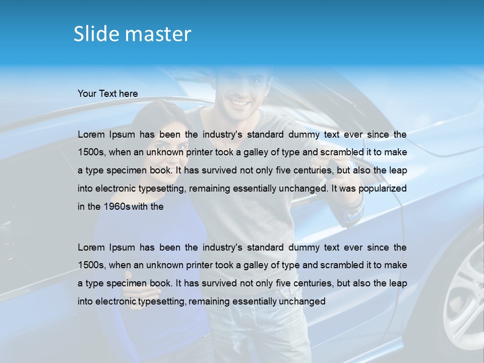 Electricity White House PowerPoint Template