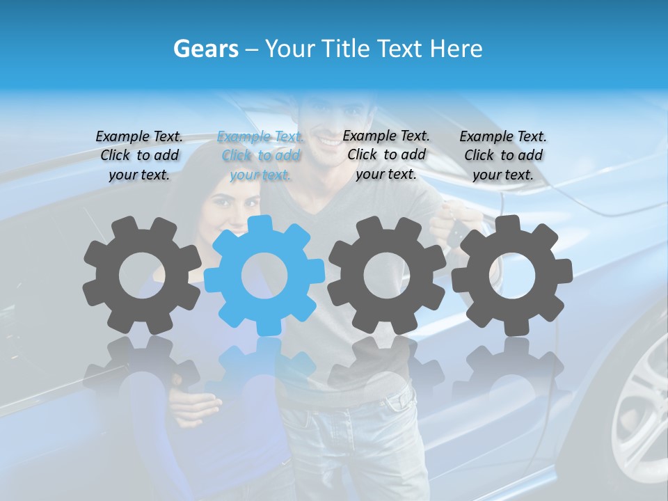 Electricity White House PowerPoint Template