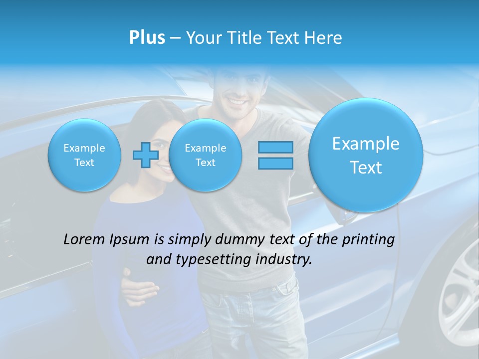 Electricity White House PowerPoint Template