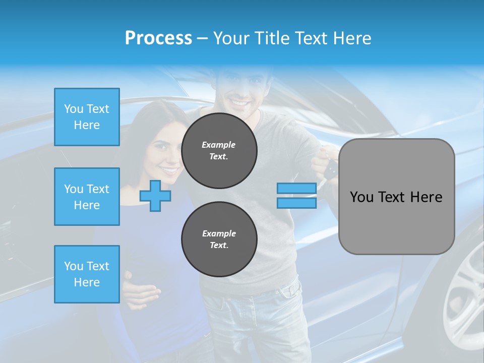 Electricity White House PowerPoint Template