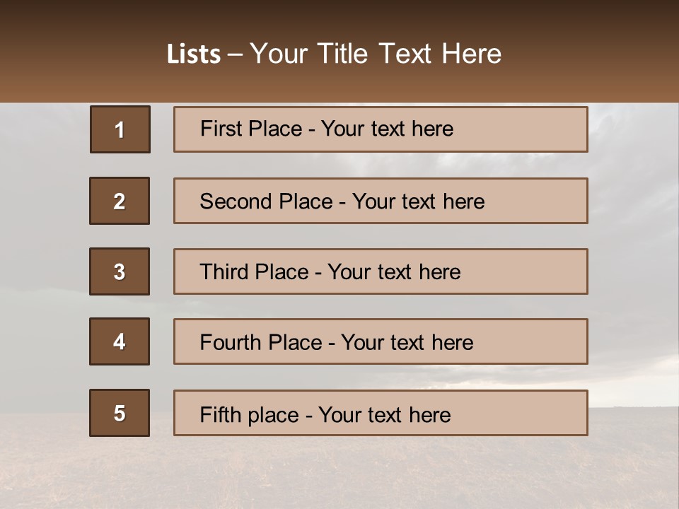 Equipment Conditioner Part PowerPoint Template
