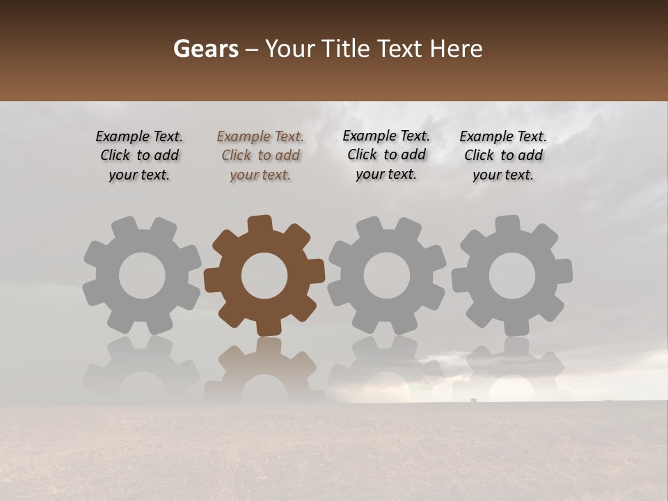 Equipment Conditioner Part PowerPoint Template