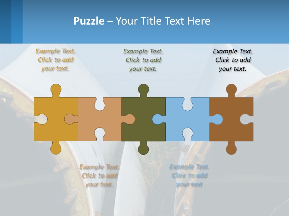 Conditioner Supply Part PowerPoint Template