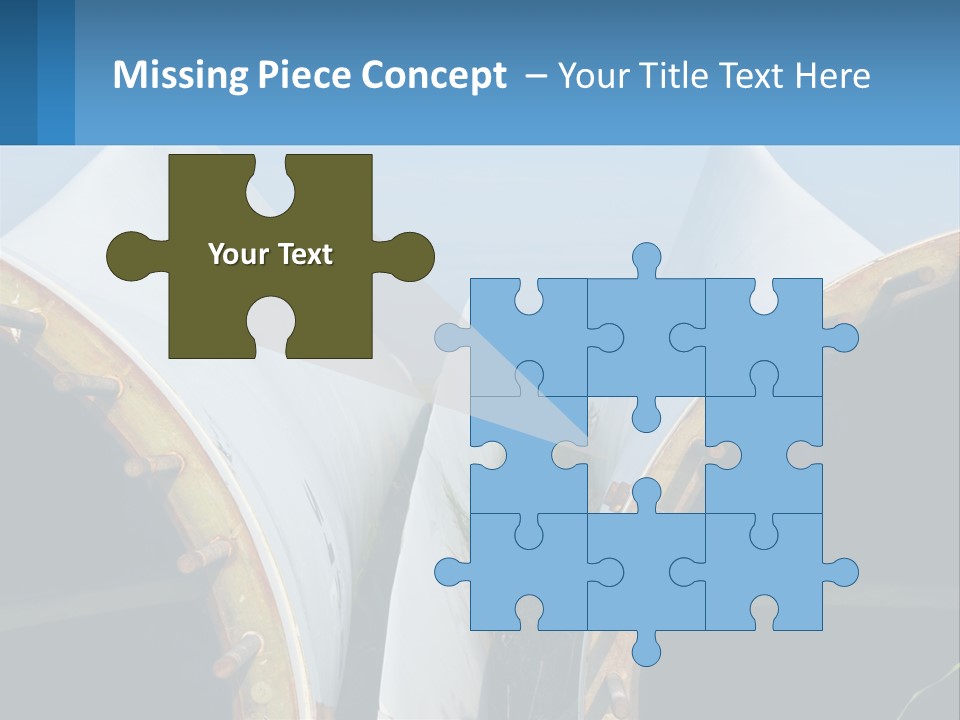 Conditioner Supply Part PowerPoint Template