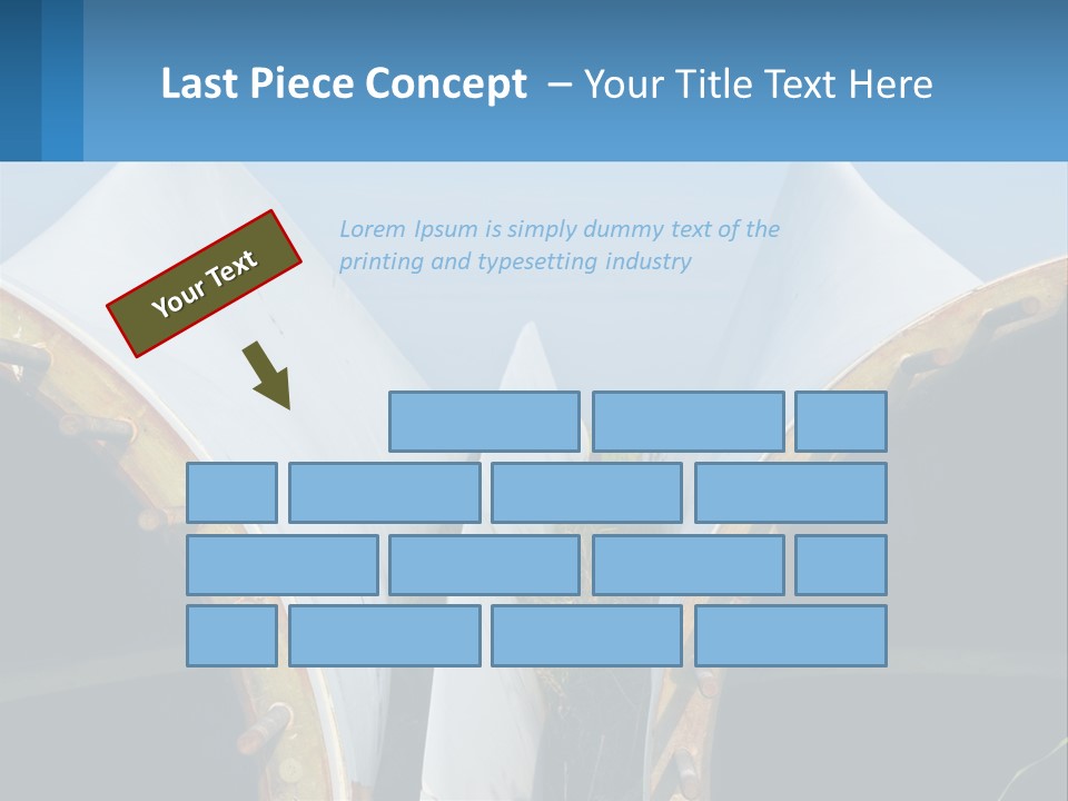 Conditioner Supply Part PowerPoint Template