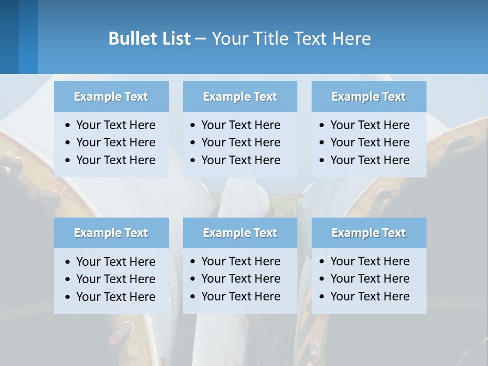 Conditioner Supply Part PowerPoint Template