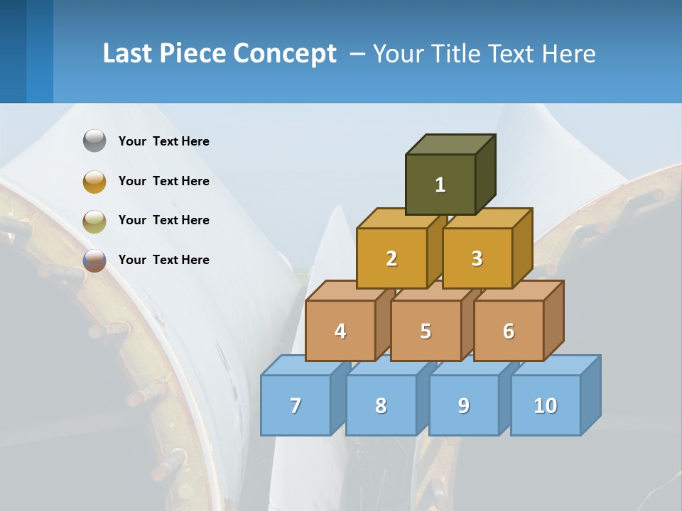 Conditioner Supply Part PowerPoint Template
