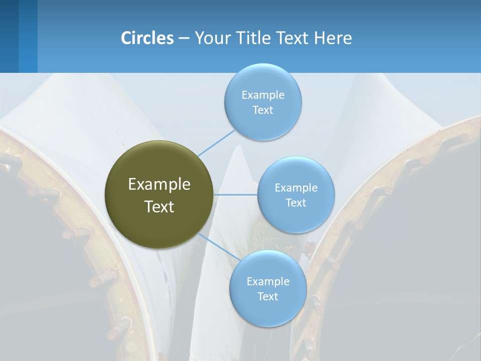 Conditioner Supply Part PowerPoint Template