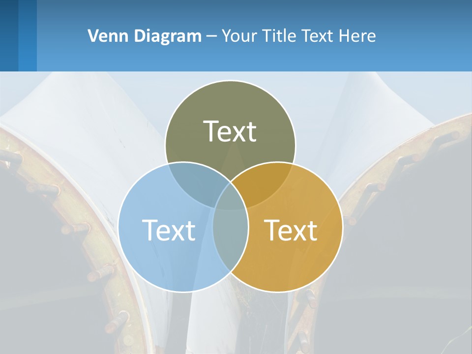 Conditioner Supply Part PowerPoint Template