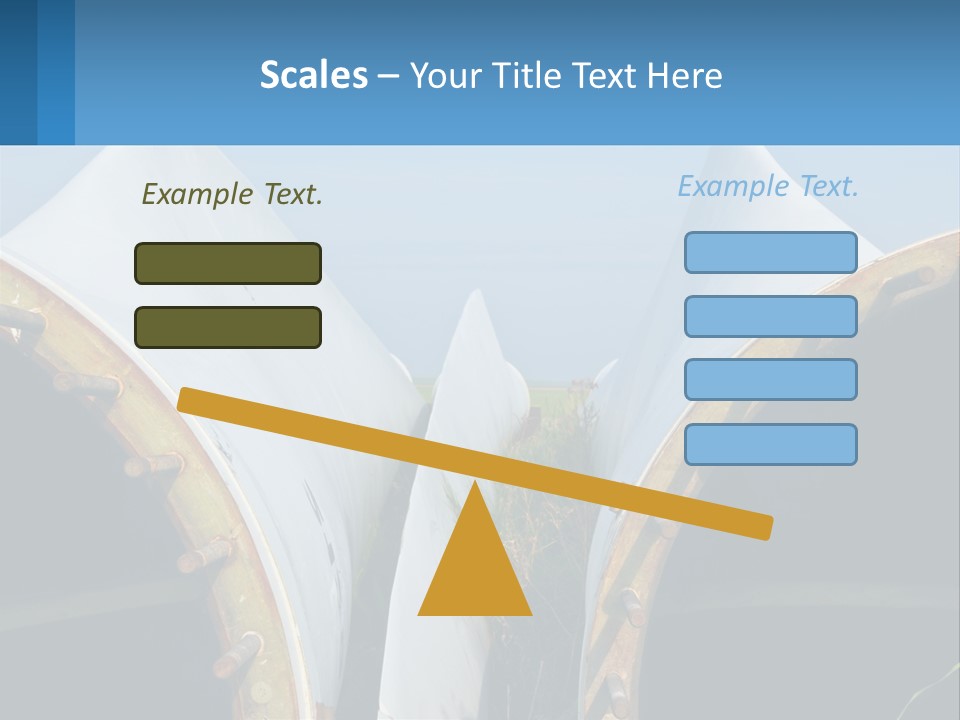 Conditioner Supply Part PowerPoint Template