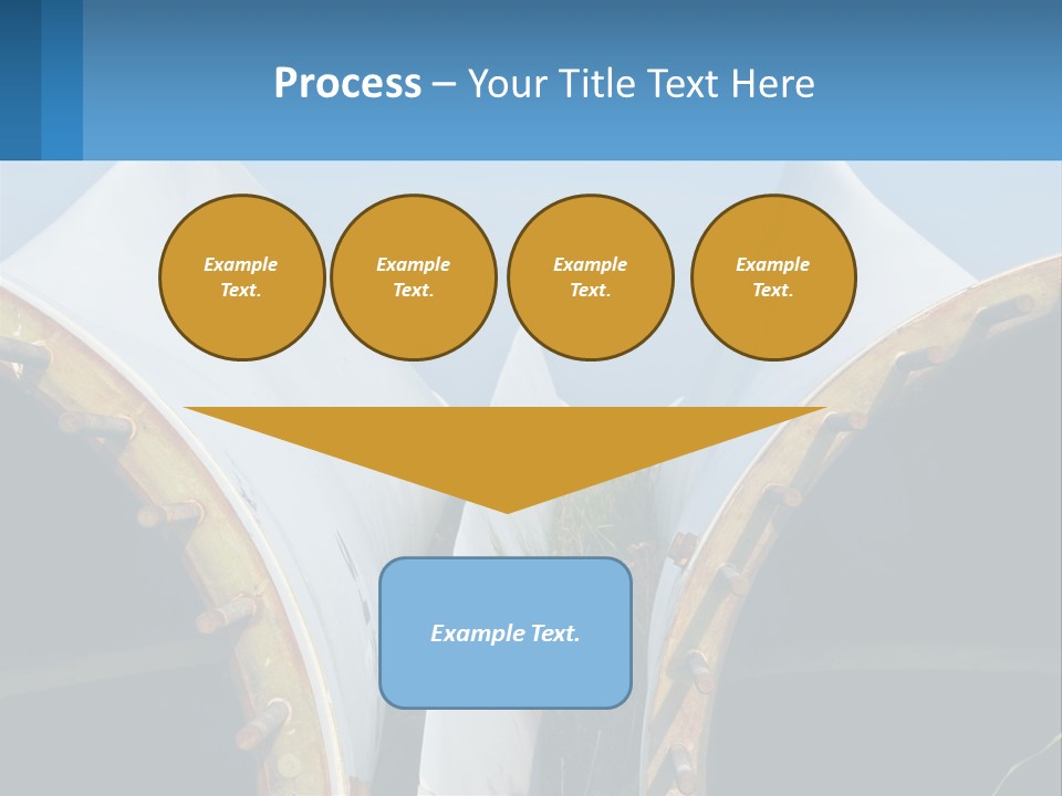 Conditioner Supply Part PowerPoint Template