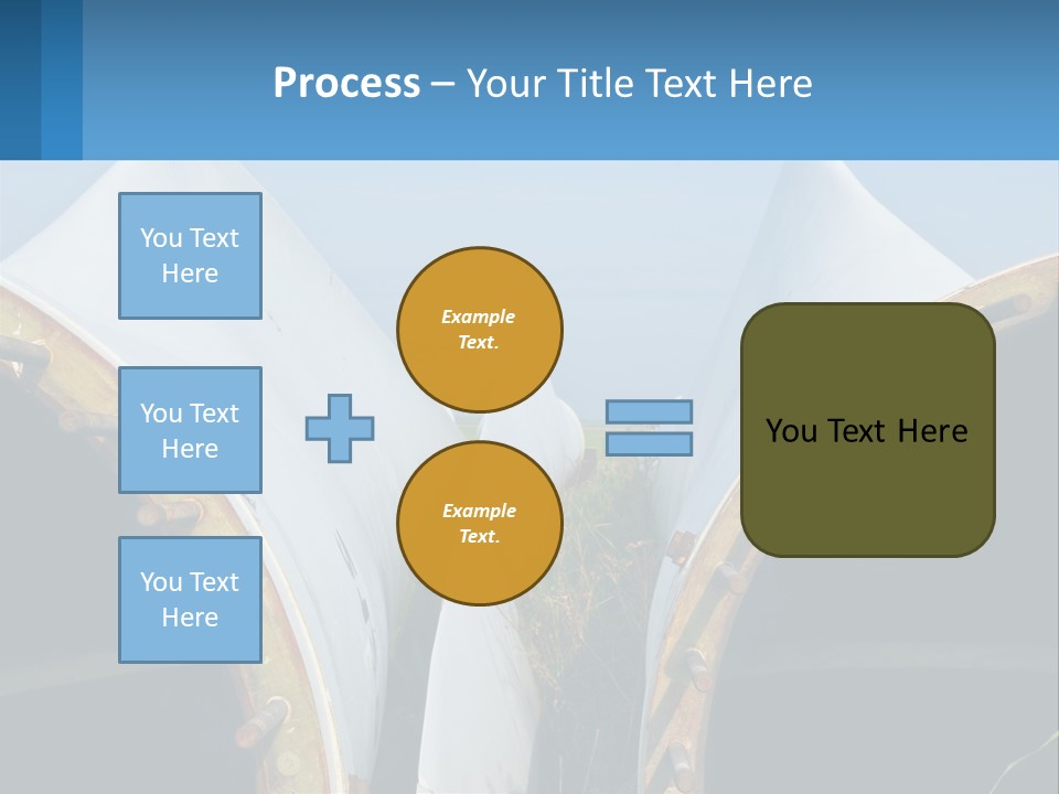 Conditioner Supply Part PowerPoint Template