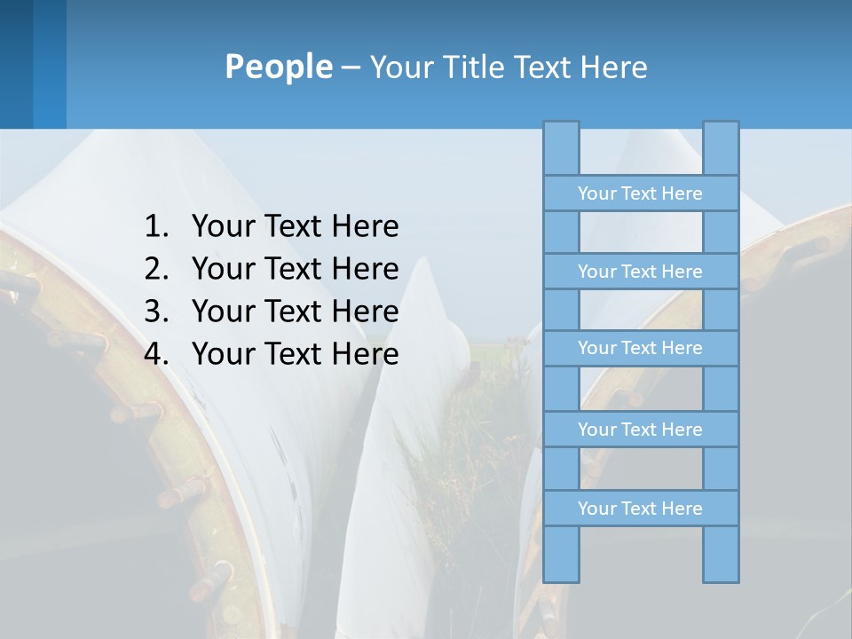 Conditioner Supply Part PowerPoint Template