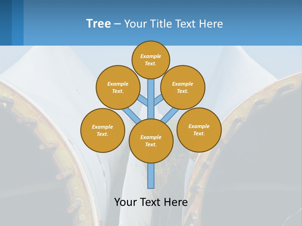 Conditioner Supply Part PowerPoint Template